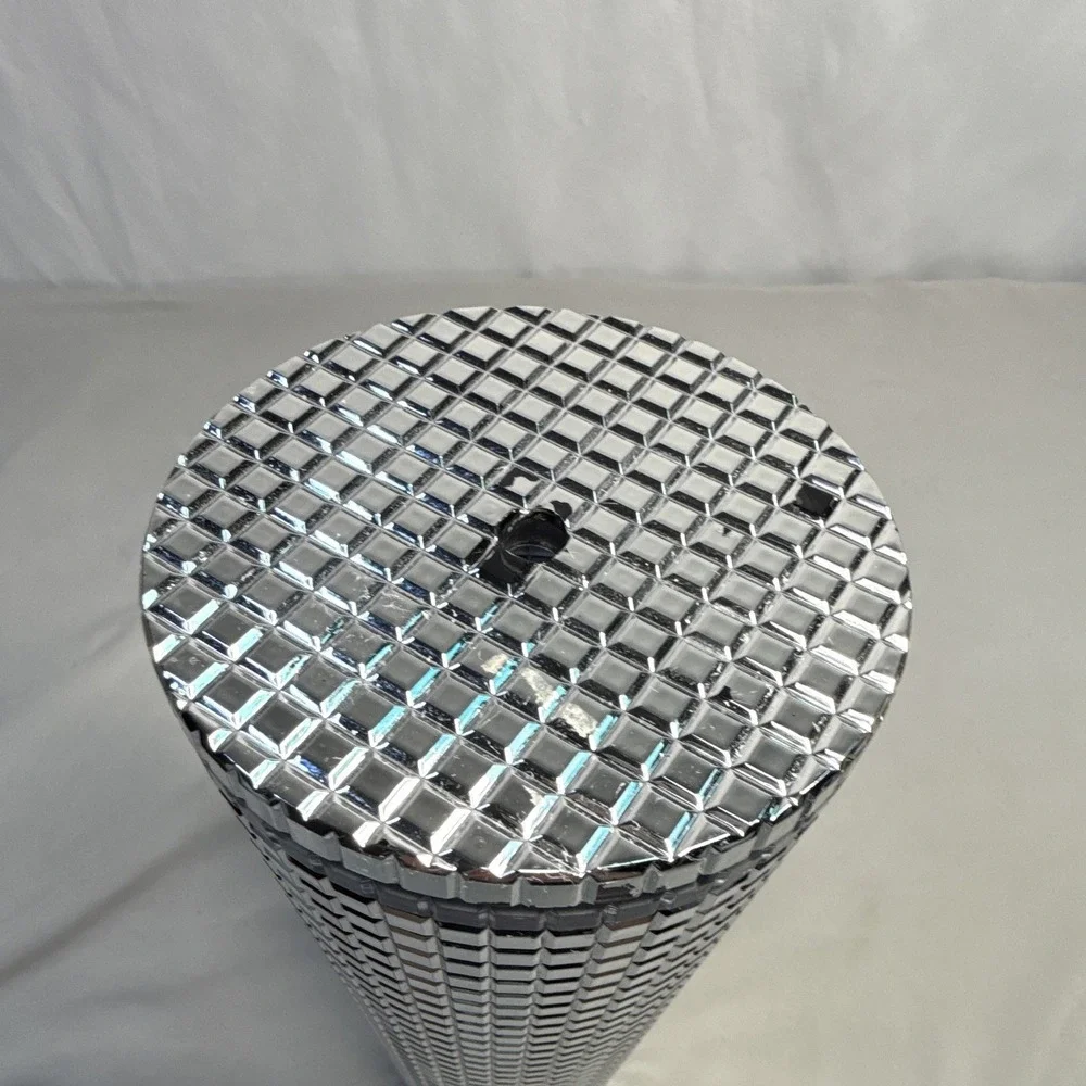 Starbucks Silver Studded Mirror Disco Ball Grid Tumbler w/ Lid - Coffee & Tea